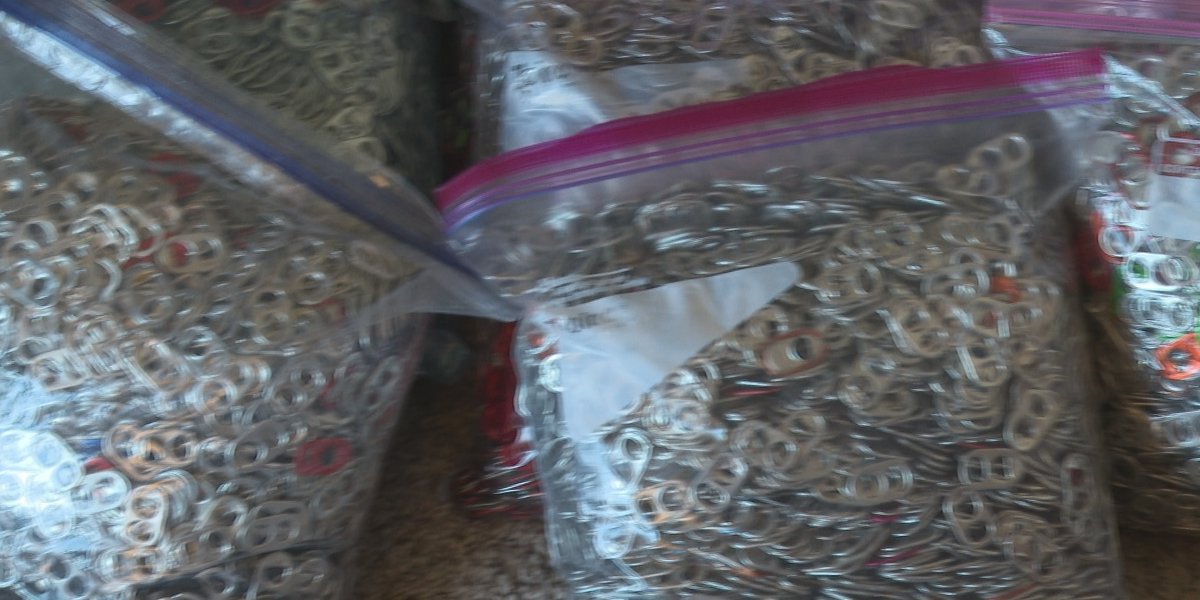 Local Belpre woman collects tabs from soda cans to donate to the Ronald McDonald house