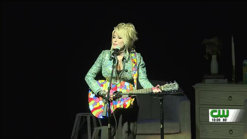 Entertainment legend Dolly Parton performs Tuesday night at the Clay Center for Arts and...