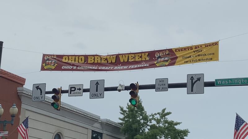 Last day of Ohio Brew Week in Athens